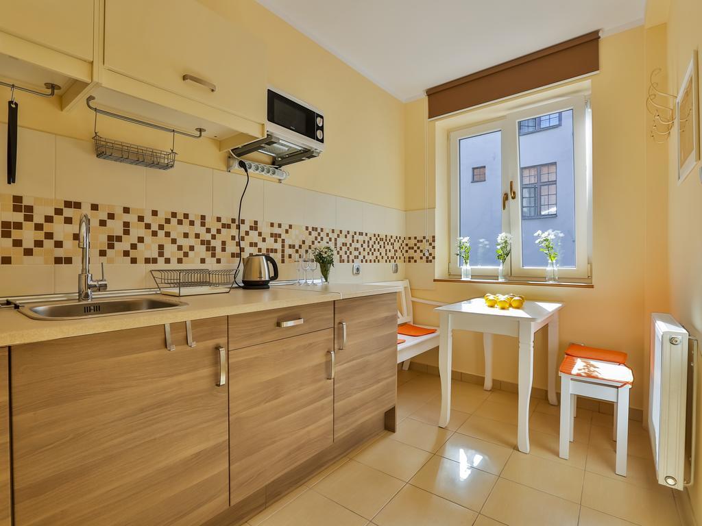 Apartament Swietojanska 50 Danzica Esterno foto